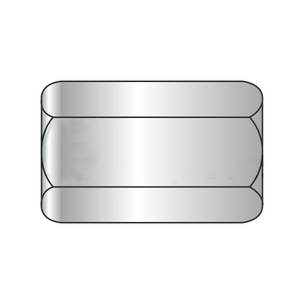 Newport Fasteners Coupling Nut, 5/8"-11, 18-8 Stainless Steel, Not Graded, 2-1/8 in Lg, 13/16 in Hex Wd, 45 PK 530230 - main